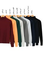 بلوز کبریتی یقه اسکی آستین فینگری - تصویر 3