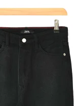 شلوار جین سوپر بگ مشکی زارا - تصویر 2