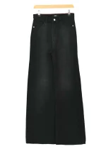 شلوار جین سوپر بگ مشکی زارا